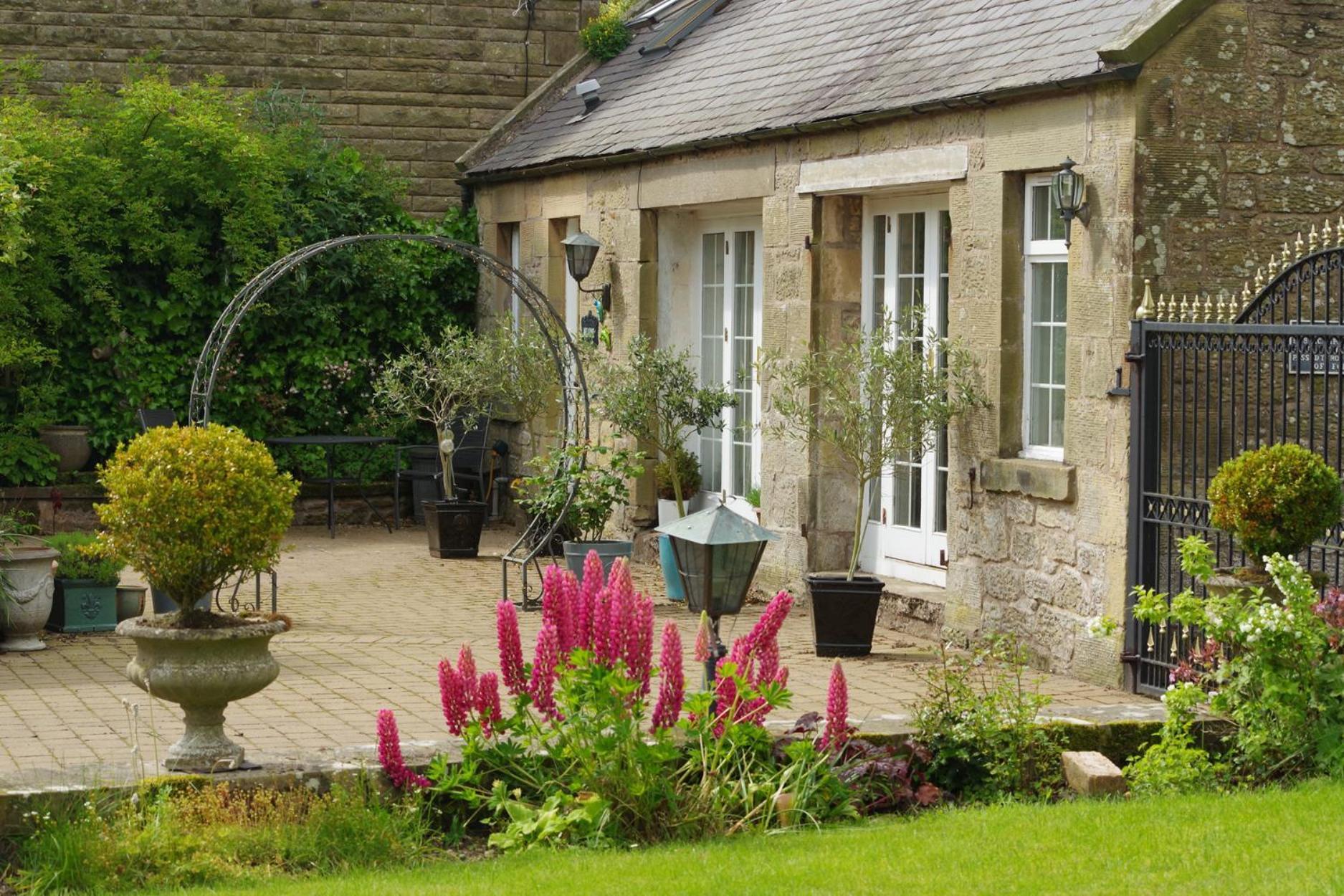 Vila The Coach House Duns Exteriér fotografie